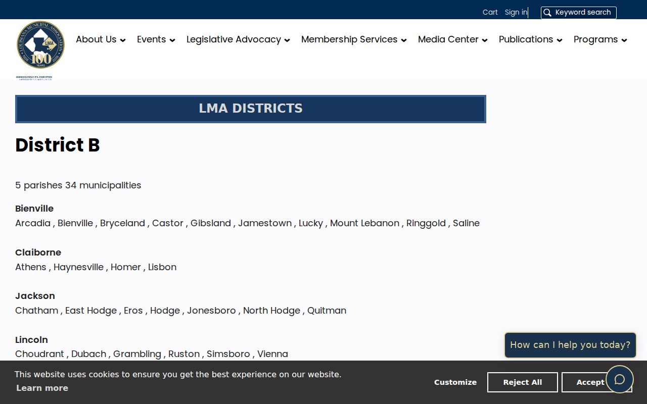 Junction City court records context in the Union Parish municipality list